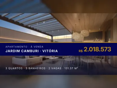 Apartamento com 3 Quartos à venda, 131m² no Jardim Camburi, Vitória