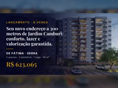 Apartamento com 2 Quartos à venda, 59m² no de Fátima, Serra