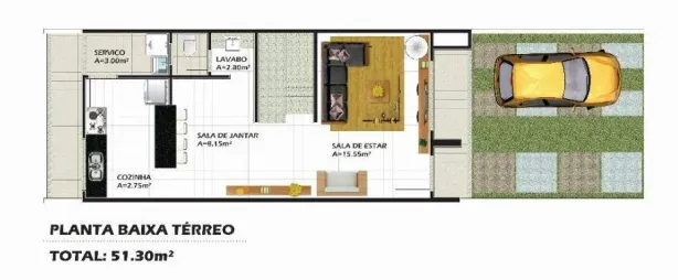Casa com 3 Quartos à venda, 107m² no Lagoa, Macaé