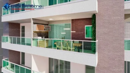 Apartamento com 2 Quartos à venda, 71m² no Coqueiral de Itaparica, Vila Velha