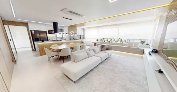 Apartamento com 3 Quartos à venda, 134m² no Campestre, Santo André
