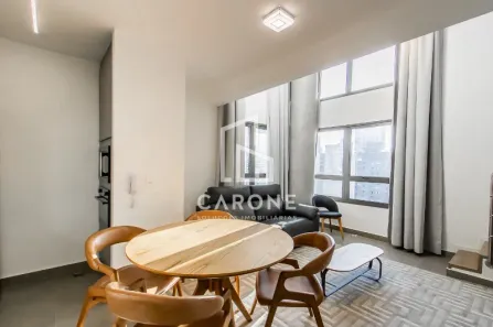 Apartamento com 1 Quarto para alugar, 65m² no Indianópolis, São Paulo
