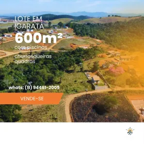 Lote/Terreno à venda, 600m² no Centro, Igaratá