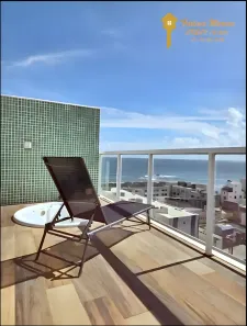 Cobertura com 1 Quarto à venda, 97m² no Amaralina, Salvador