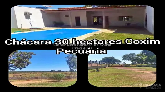 Fazenda/Sítio com 4 Quartos à venda, 300000m² no , Coxim
