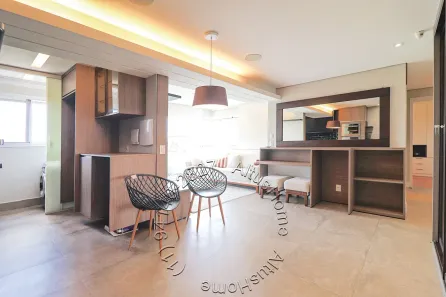 Apartamento com 2 Quartos para alugar, 66m² no Brooklin Paulista, São Paulo