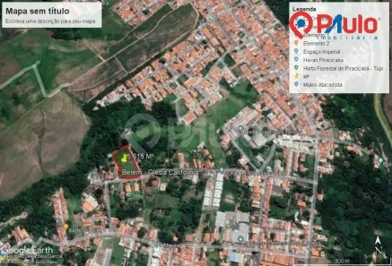 Lote/Terreno à venda, 5615m² no Glebas Califórnia, Piracicaba