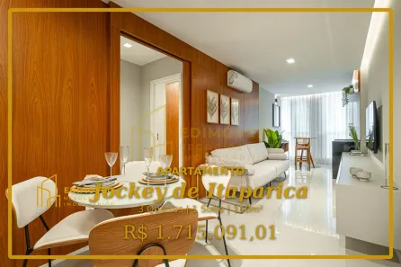 Apartamento com 3 Quartos à venda, 110m² no Jockey de Itaparica, Vila Velha
