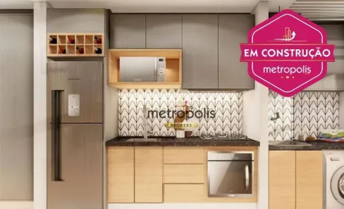 Apartamento com 2 Quartos à venda, 49m² no Assunção, São Bernardo do Campo
