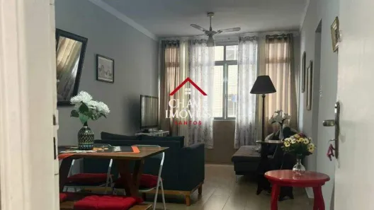 Apartamento com 1 Quarto à venda, 67m² no Gonzaga, Santos