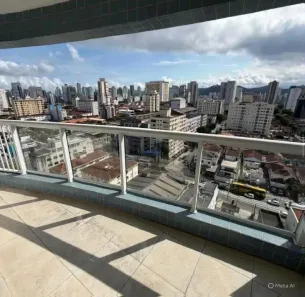Apartamento com 1 Quarto à venda, 55m² no Boqueirão, Santos