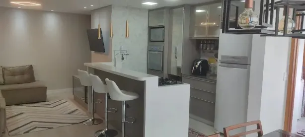Apartamento com 2 Quartos à venda, 83m² no Vila Scarpelli, Santo André
