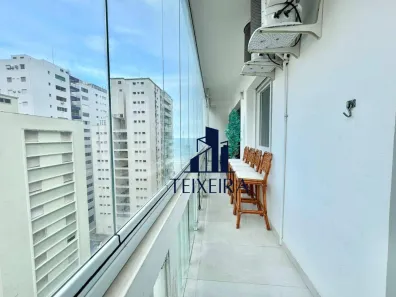 Apartamento com 3 Quartos para alugar, 126m² no Pitangueiras, Guarujá