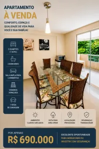 Apartamento com 2 Quartos à venda, 54m² no Centro, Bombinhas