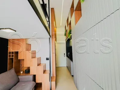 Flat com 1 Quarto para alugar, 30m² no Jardim das Acácias, São Paulo