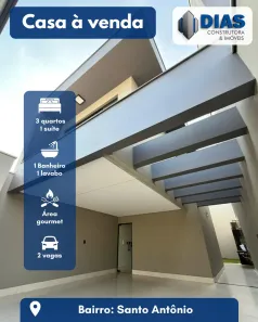 Casa com 3 Quartos à venda, 140m² no Santo Antônio, Conselheiro Lafaiete