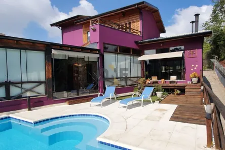 Casa de Condomínio com 3 Quartos para venda ou aluguel, 400m² no Granja Viana II, Cotia