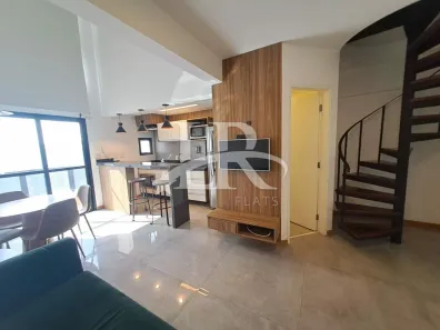 Apartamento com 1 Quarto para alugar, 55m² no Moema, São Paulo