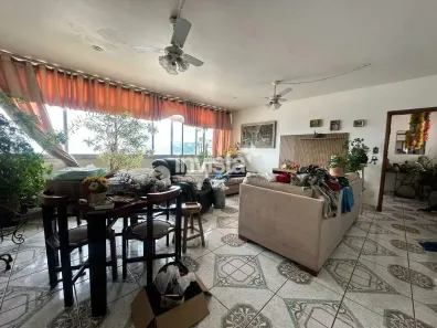Apartamento com 3 Quartos para alugar, 150m² no José Menino, Santos