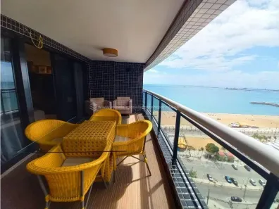 Apartamento com 2 Quartos para alugar, 66m² no Meireles, Fortaleza
