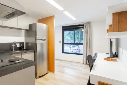 Apartamento com 1 Quarto para alugar, 25m² no Centro, Florianópolis