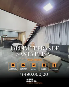Casa com 2 Quartos à venda, 180m² no Jardim Terras de Santa Elisa I, Sertãozinho