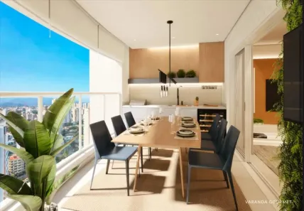 Apartamento com 2 Quartos à venda, 113m² no Ponta da Praia, Santos