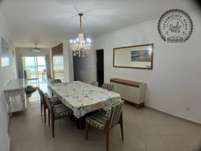 Apartamento com 3 Quartos para alugar, 120m² no Guilhermina, Praia Grande