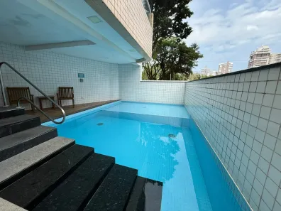 Apartamento com 2 Quartos para alugar, 78m² no Canto do Forte, Praia Grande