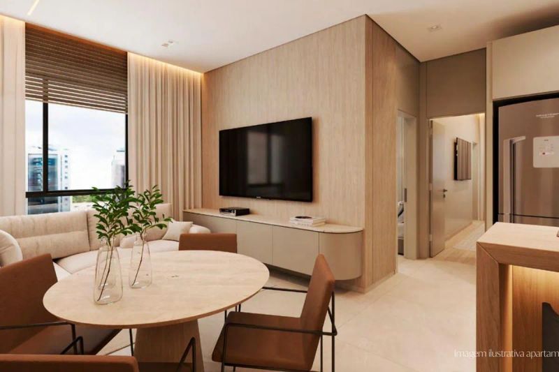 Apartamento com 2 quartos — Funcionários, Belo Horizonte