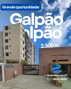 Galpão/Depósito/Armazém à venda, 2500m² no Pitangueiras, Lauro de Freitas