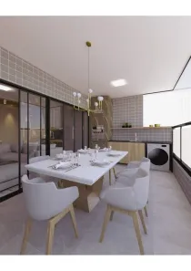 Apartamento com 2 Quartos à venda, 71m² no José Menino, Santos