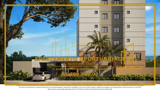 Apartamento com 2 Quartos à venda, 76m² no Conjunto Jacaraípe, Serra
