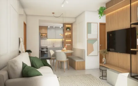 Apartamento com 2 Quartos à venda, 49m² no Santa Marta, Passo Fundo