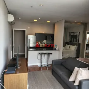 Flat com 1 Quarto para alugar, 35m² no Vila Olímpia, São Paulo