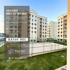 Apartamento com 3 Quartos à venda, 63m² no Tapanã (Icoaraci), Belém