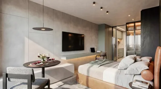 Apartamento com 1 Quarto à venda, 24m² no Praia de Itaparica, Vila Velha