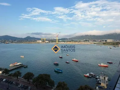 Apartamento com 1 Quarto para alugar, 84m² no Ponta da Praia, Santos