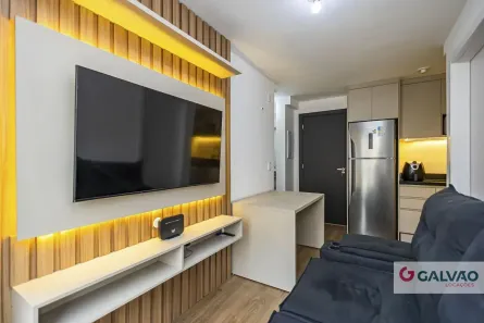 Apartamento com 2 Quartos para alugar, 44m² no Vila Izabel, Curitiba