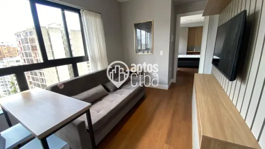 Apartamento com 1 Quarto para alugar, 33m² no Centro, Curitiba