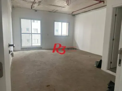 Sala Comercial para alugar, 48m² no Vila Mathias, Santos