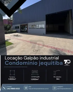 Galpão/Depósito/Armazém com 1 Quarto para alugar, 1000m² no Jequitibá Empresarial, Maringá