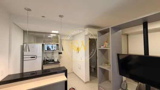 Apartamento com 1 Quarto para alugar, 33m² no Jardim Tarraf II, São José do Rio Preto