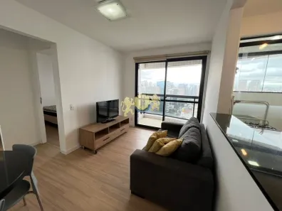 Flat com 1 Quarto para alugar, 40m² no Vila Nova Conceição, São Paulo