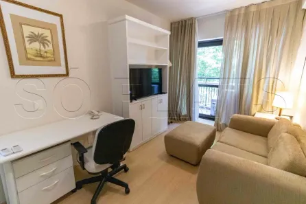 Flat com 1 Quarto para alugar, 36m² no Itaim Bibi, São Paulo
