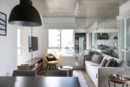 Apartamento com 1 Quarto para alugar, 64m² no Cidade Monções, São Paulo