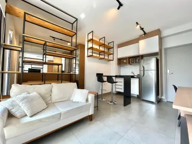 Apartamento com 1 Quarto para alugar, 32m² no Pinheiros, São Paulo