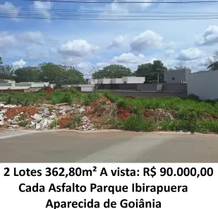 Lote/Terreno à venda, 362m² no Parque Ibirapuera, Aparecida de Goiânia