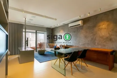 Apartamento com 1 Quarto para venda ou aluguel, 70m² no Vila Nova Conceição, São Paulo