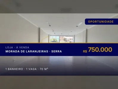 Ponto Comercial à venda, 70m² no Morada de Laranjeiras, Serra